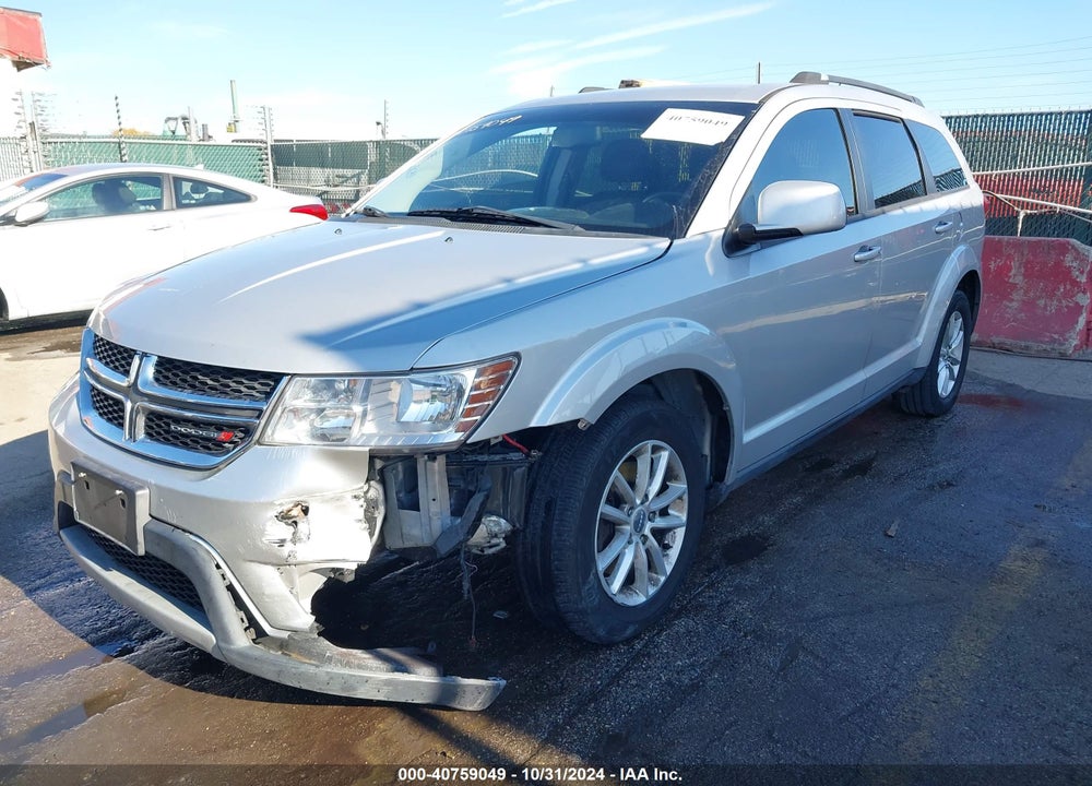 2013 DODGE JOURNEY SXT VIN: 3C4PDCBG7DT710746