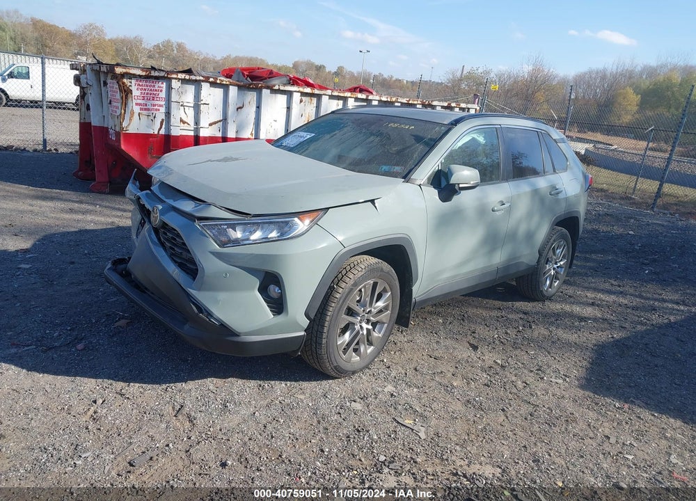 2021 TOYOTA RAV4 XLE PREMIUM VIN: 2T3A1RFV6MW178327