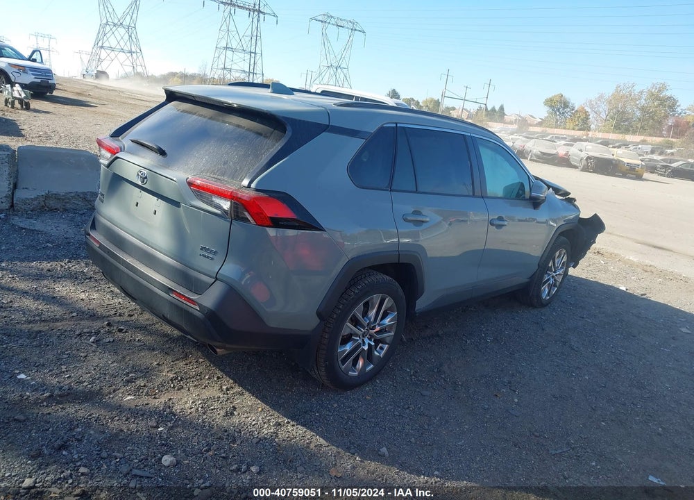 2021 TOYOTA RAV4 XLE PREMIUM VIN: 2T3A1RFV6MW178327