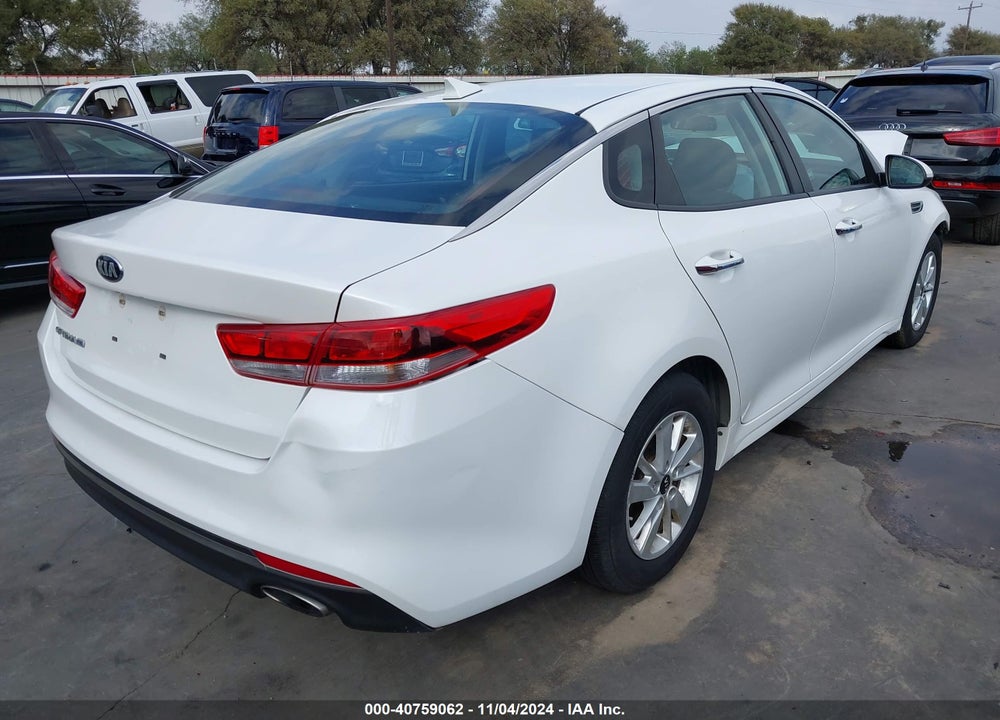 2016 KIA OPTIMA LX VIN: KNAGT4L34G5084255