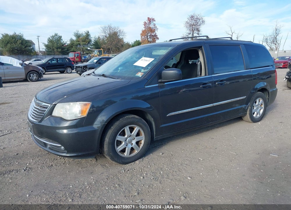 2011 CHRYSLER TOWN & COUNTRY TOURING VIN: 2A4RR5DGXBR782229