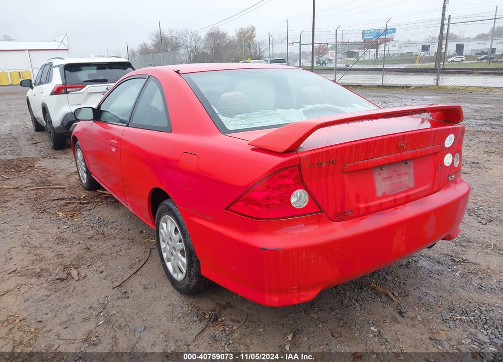 2004 HONDA CIVIC LX VIN: 1HGEM22504L076077