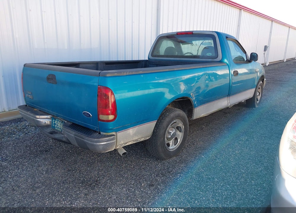 1998 FORD F-150 STANDARD/XL/XLT VIN: 1FTZF1724WNA96701
