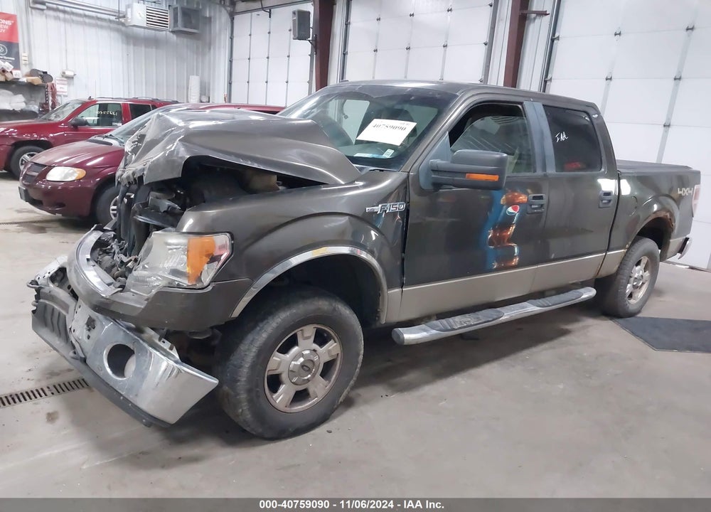 2009 FORD F-150 FX4/KING RANCH/LARIAT/PLATINUM/XL/XLT VIN: 1FTPW14VX9FB01193
