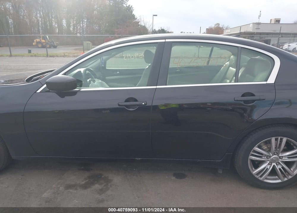 2013 INFINITI G37 JOURNEY VIN: JN1CV6APXDM300918