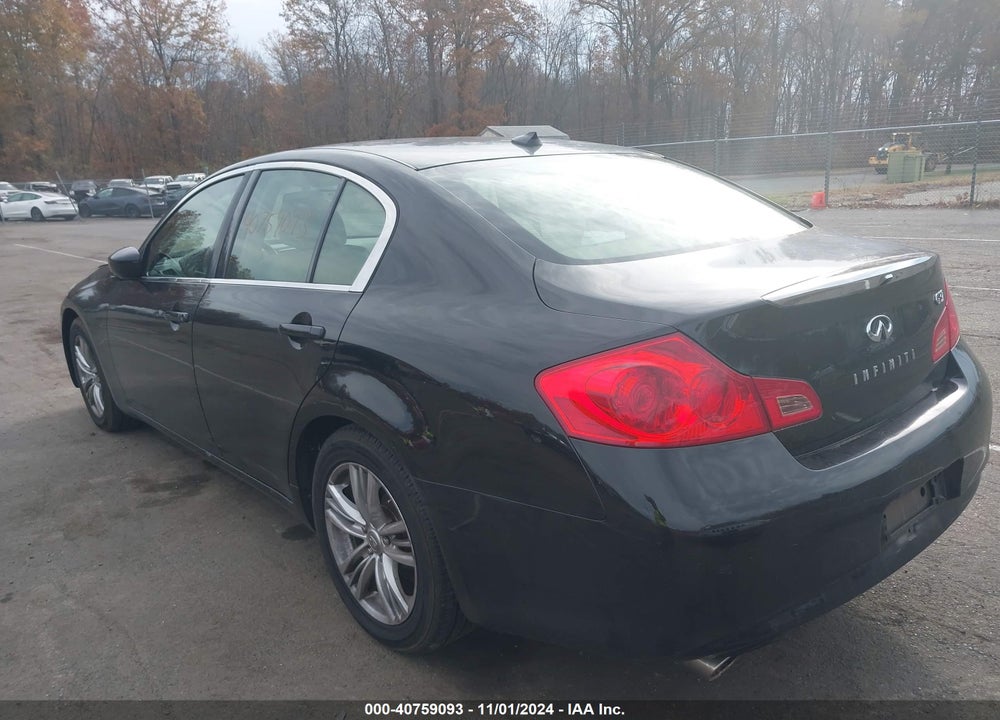 2013 INFINITI G37 JOURNEY VIN: JN1CV6APXDM300918