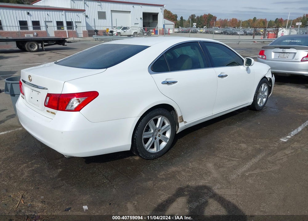 2008 LEXUS ES 350 VIN: JTHBJ46G082263573