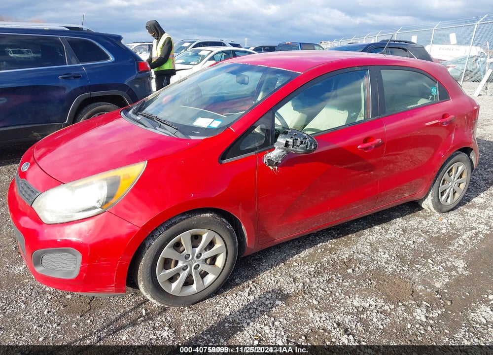 2012 KIA RIO5 LX VIN: KNADM5A32C6026738