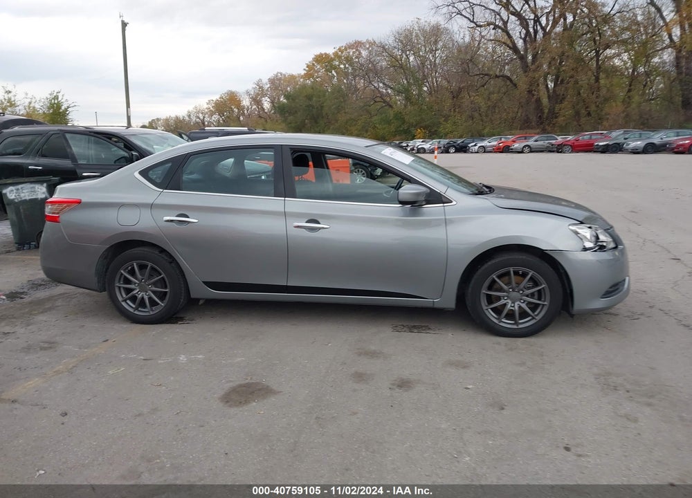 2013 NISSAN SENTRA VIN: 3N1AB7AP9DL669334