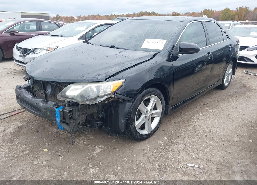2012 TOYOTA CAMRY SE VIN: 4T1BF1FK7CU569541