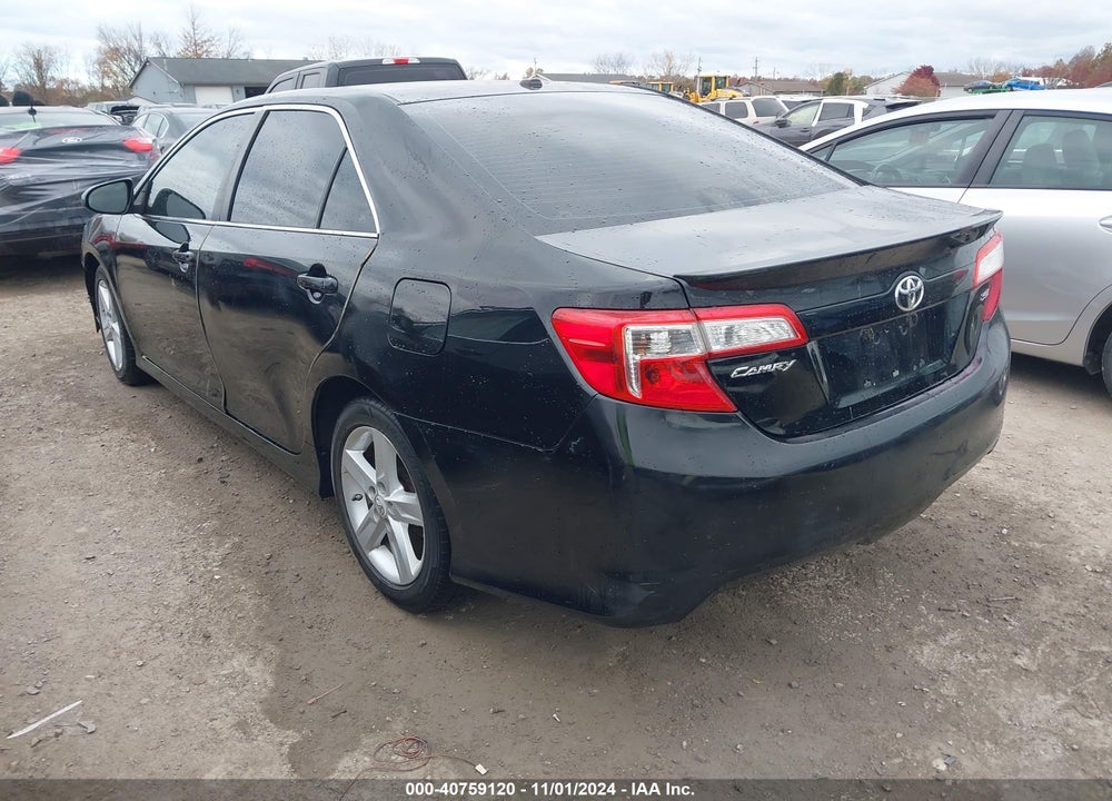 2012 TOYOTA CAMRY SE VIN: 4T1BF1FK7CU569541