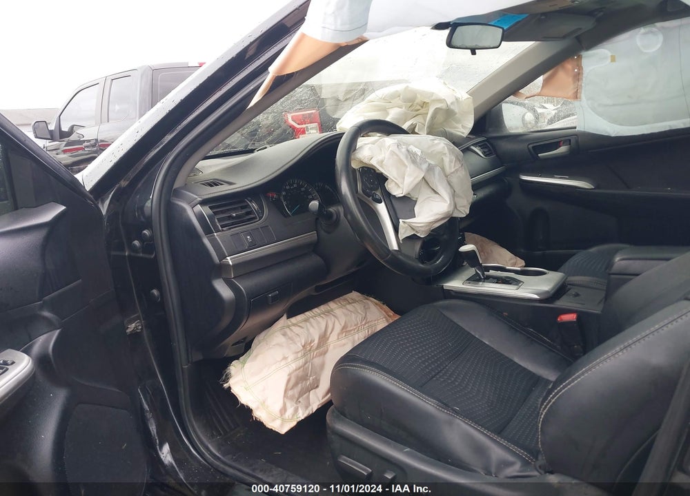 2012 TOYOTA CAMRY SE VIN: 4T1BF1FK7CU569541