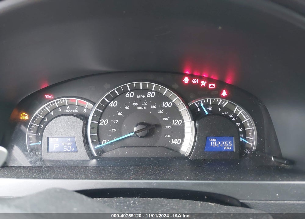 2012 TOYOTA CAMRY SE VIN: 4T1BF1FK7CU569541