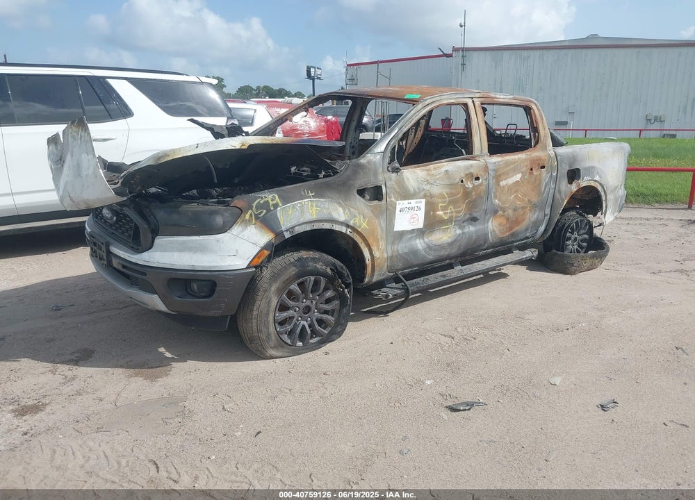 2022 FORD RANGER XLT VIN: 1FTER4EH7NLD12579