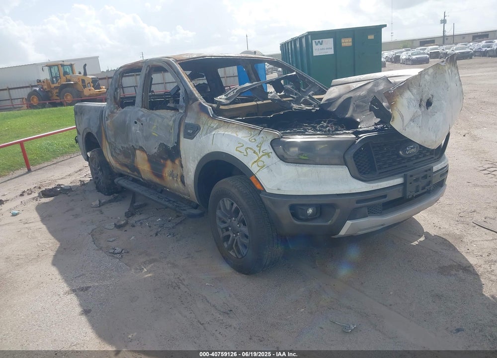 2022 FORD RANGER XLT VIN: 1FTER4EH7NLD12579