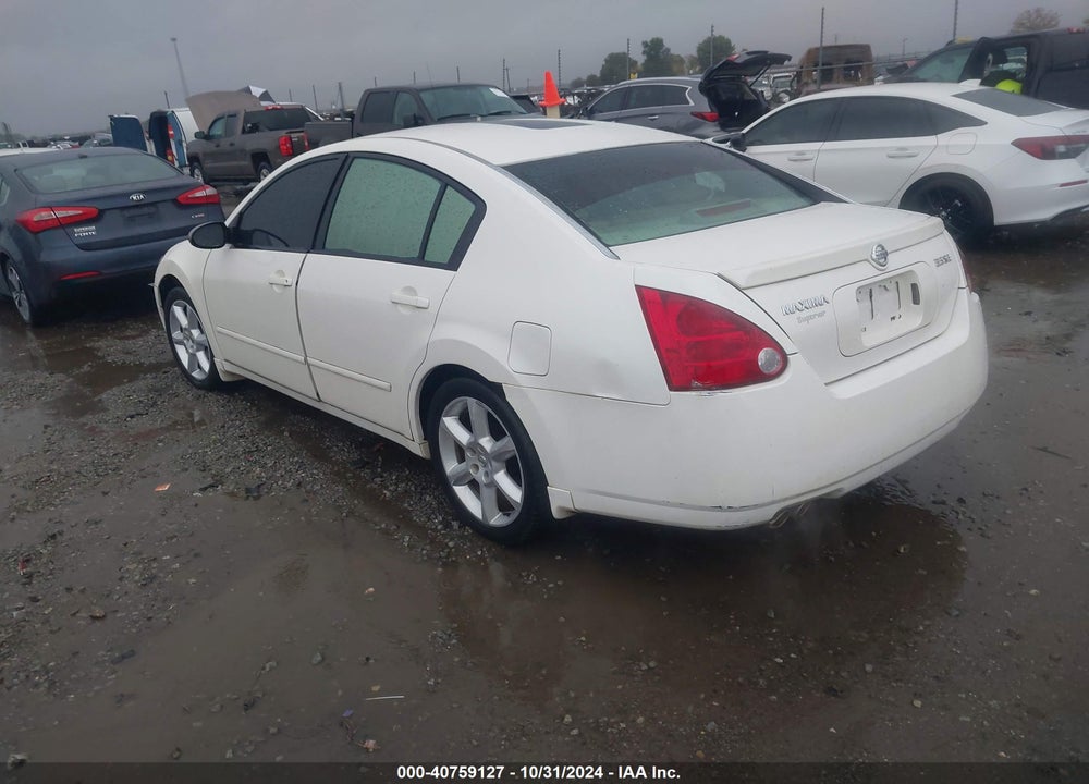2005 NISSAN MAXIMA 3.5 SE VIN: 1N4BA41E85C835881