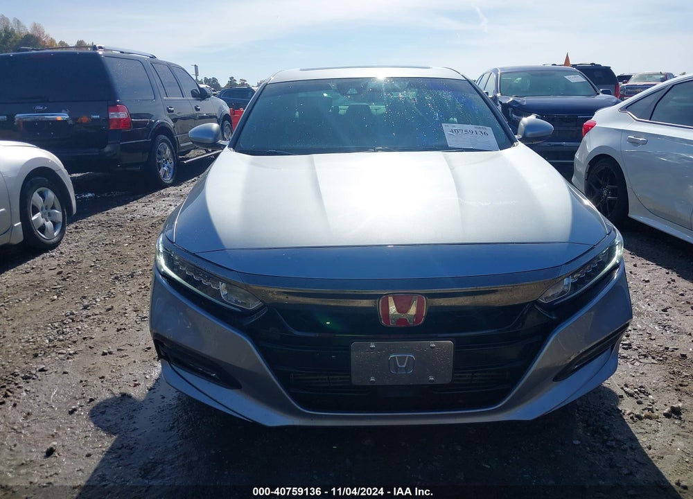 2019 HONDA ACCORD SPORT 2.0T VIN: 1HGCV2F33KA036520