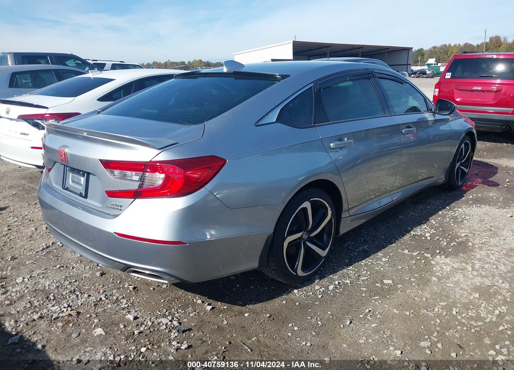 2019 HONDA ACCORD SPORT 2.0T VIN: 1HGCV2F33KA036520