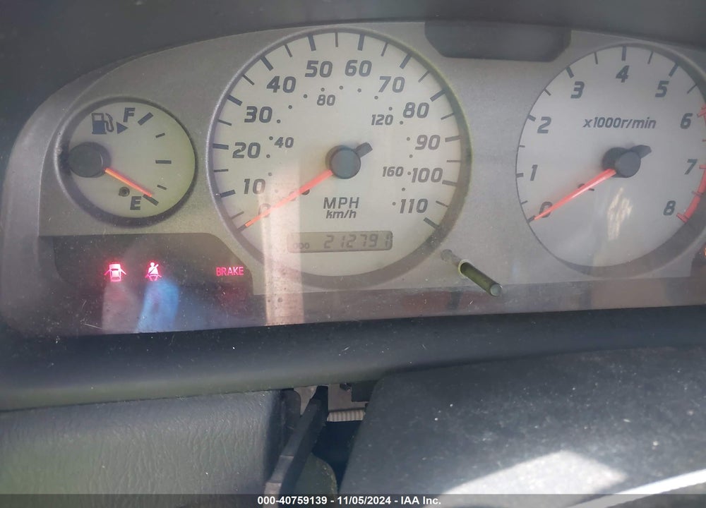 2001 NISSAN FRONTIER SC-V6 VIN: 1N6MD27T81C363743