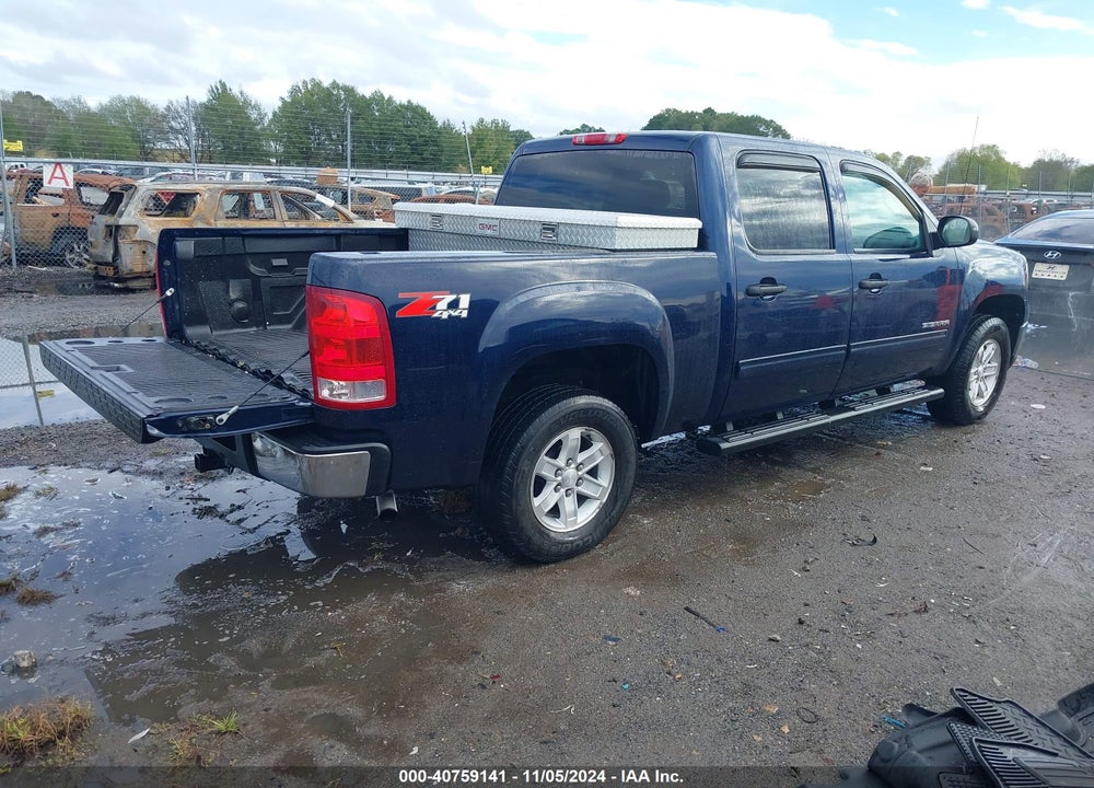 2011 GMC SIERRA K1500 SLE VIN: 3GTP2VE34BG251420