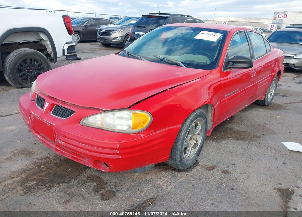 1999 PONTIAC GRAND AM SE1 VIN: 1G2NE52T5XC561142
