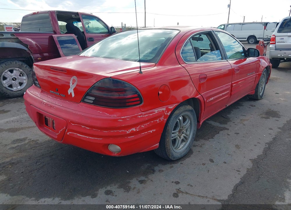1999 PONTIAC GRAND AM SE1 VIN: 1G2NE52T5XC561142