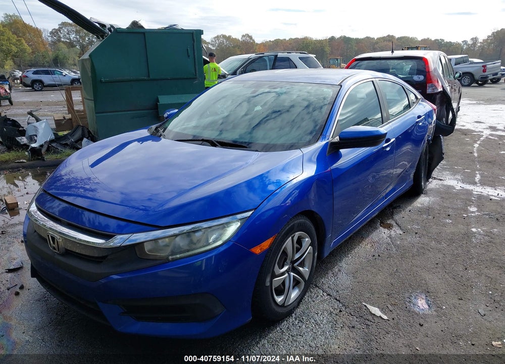 2016 HONDA CIVIC LX VIN: 19XFC2F57GE092953
