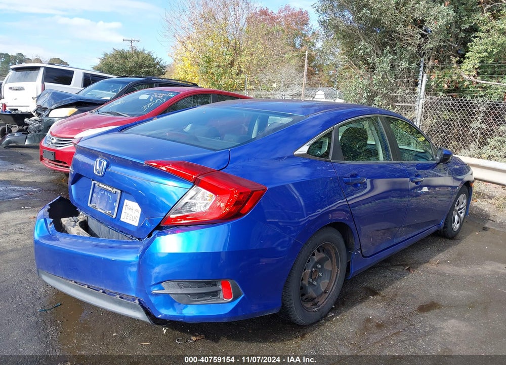 2016 HONDA CIVIC LX VIN: 19XFC2F57GE092953
