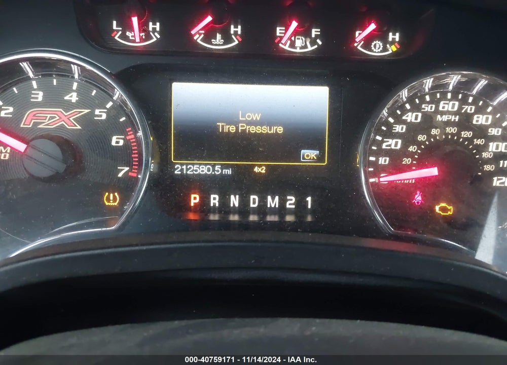 2013 FORD F-150 FX4 VIN: 1FTFW1ET9DKF64659