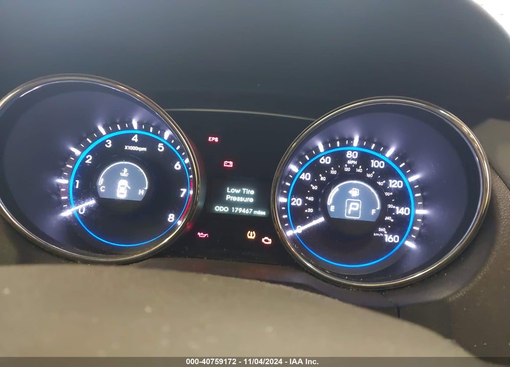2013 HYUNDAI SONATA GLS VIN: 5NPEB4AC0DH660726