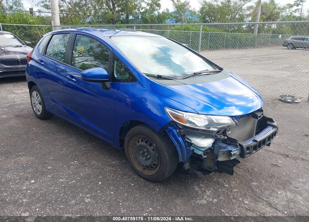 2019 HONDA FIT LX VIN: 3HGGK5H45KM718190