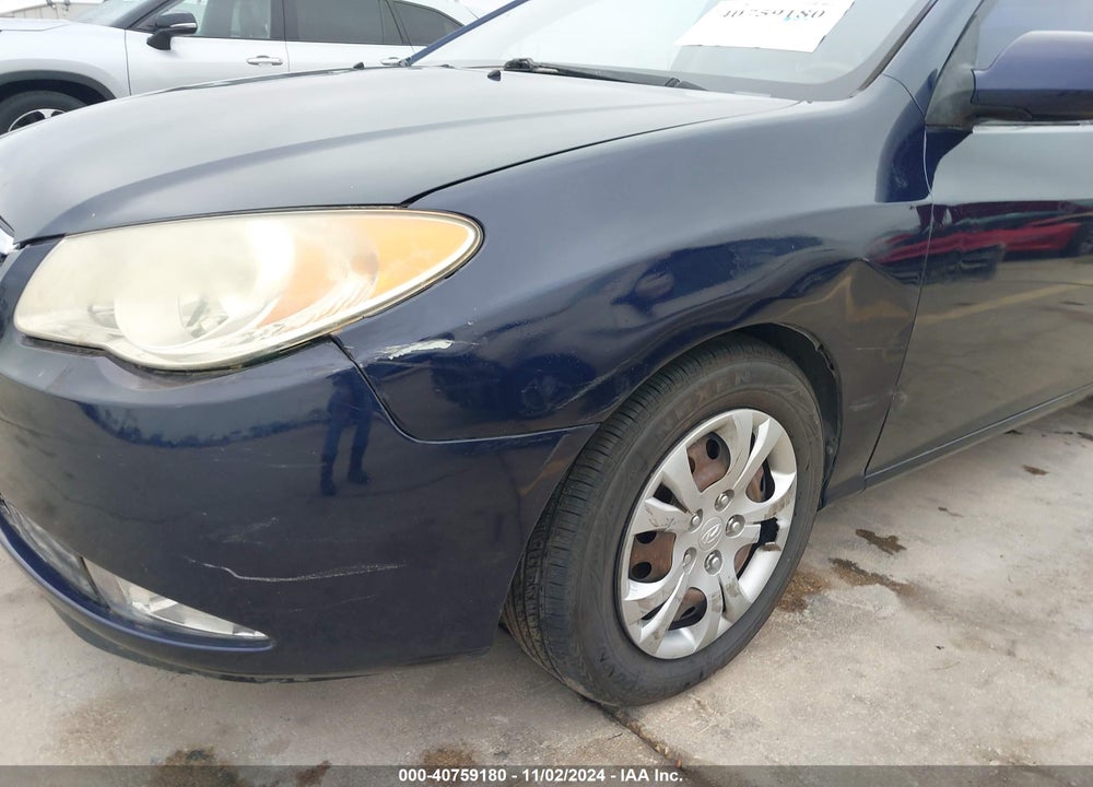2010 HYUNDAI ELANTRA GLS VIN: KMHDU4AD3AU191661