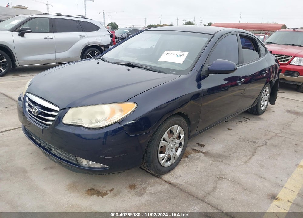 2010 HYUNDAI ELANTRA GLS VIN: KMHDU4AD3AU191661