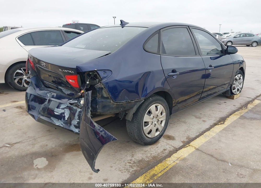 2010 HYUNDAI ELANTRA GLS VIN: KMHDU4AD3AU191661