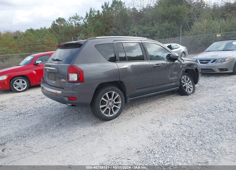 2016 JEEP COMPASS HIGH ALTITUDE EDITION VIN: 1C4NJDEB8GD802514