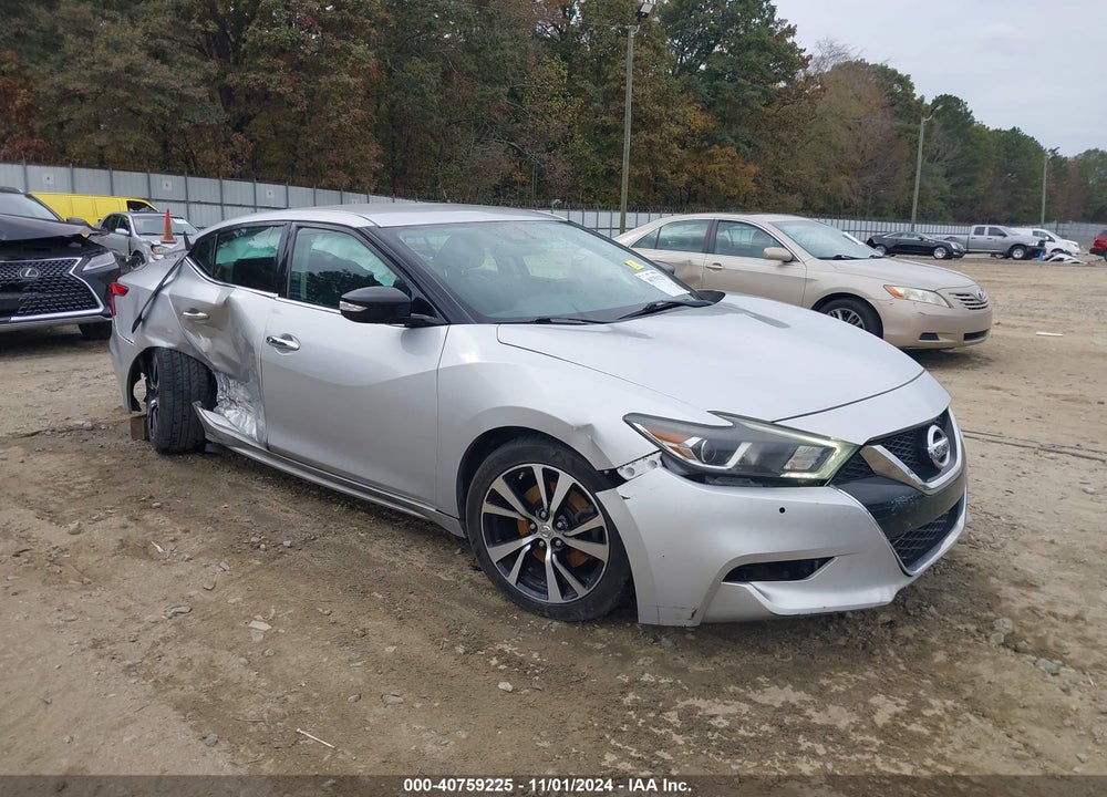 2018 NISSAN MAXIMA SV VIN: 1N4AA6AP8JC384485