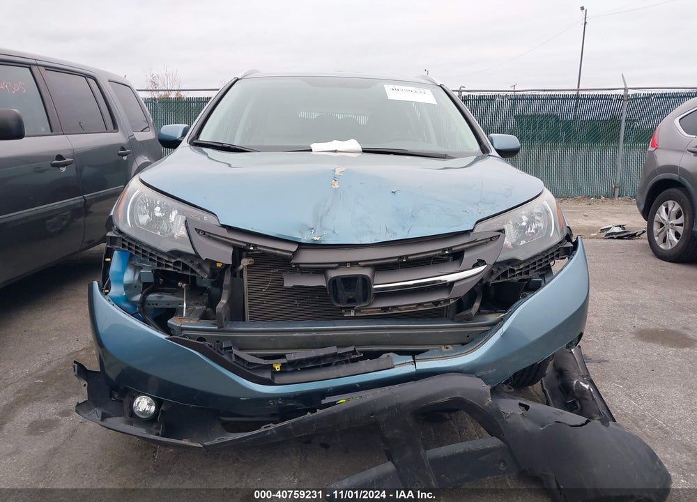 2013 HONDA CR-V EX-L VIN: 5J6RM4H73DL070191