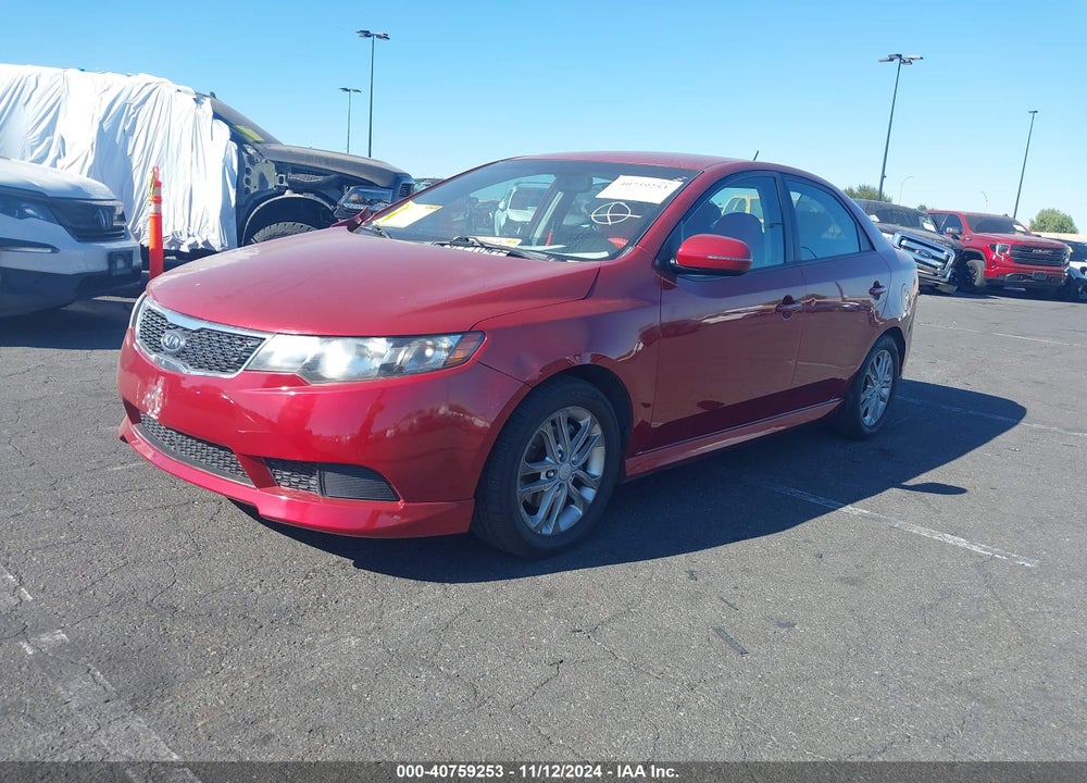 2012 KIA FORTE EX VIN: KNAFU4A22C5589434