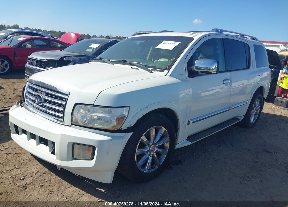 2008 INFINITI QX56 VIN: 5N3AA08C38N905575