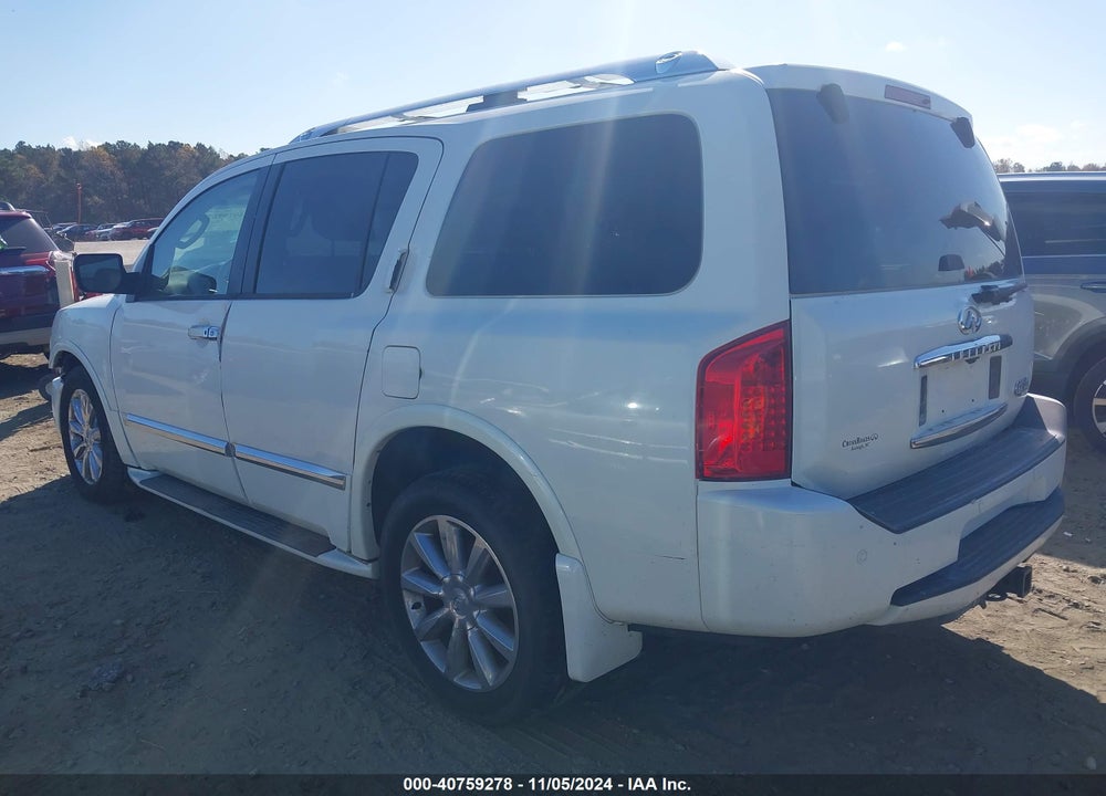 2008 INFINITI QX56 VIN: 5N3AA08C38N905575