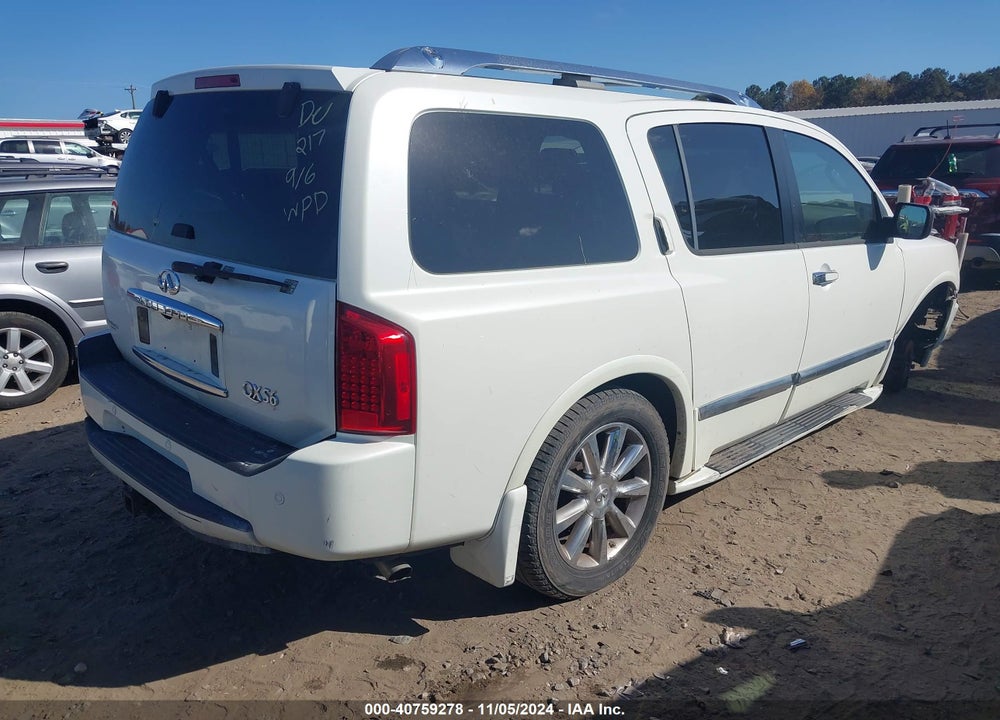 2008 INFINITI QX56 VIN: 5N3AA08C38N905575