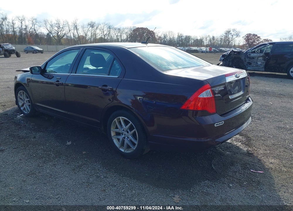 2011 FORD FUSION SEL VIN: 3FAHP0JG1BR235834