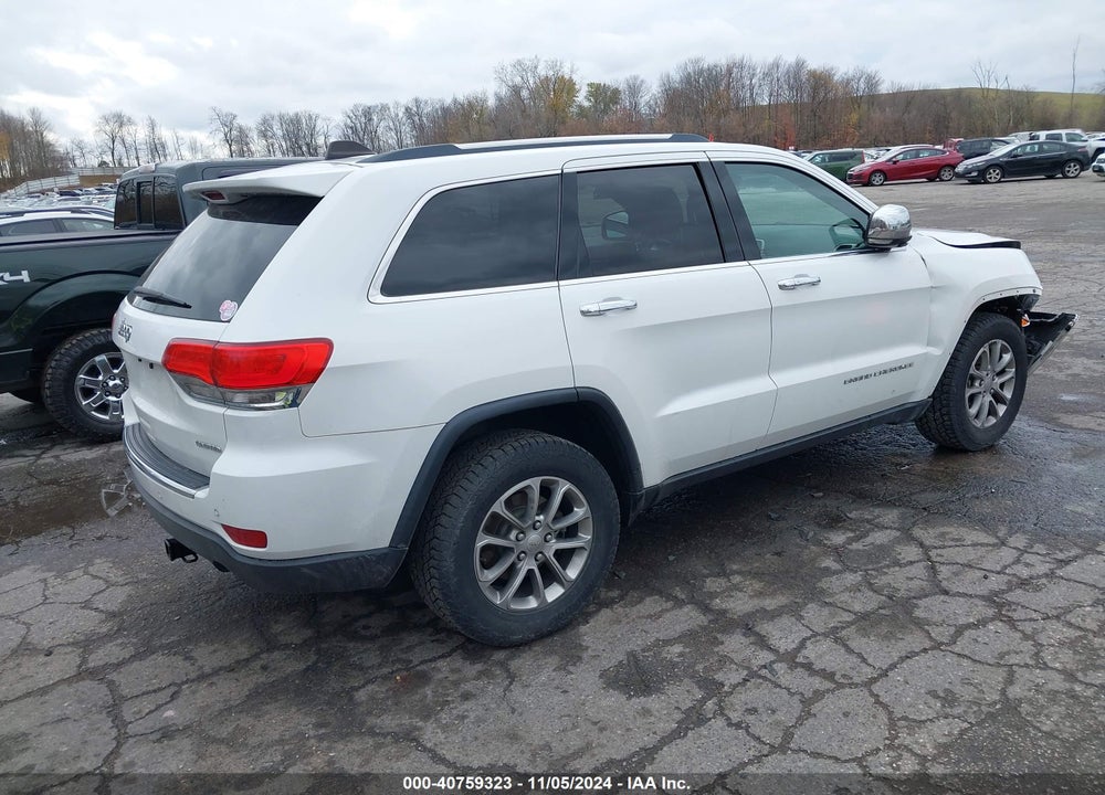 2016 JEEP GRAND CHEROKEE VIN: 1C4RJFBG5GC409072