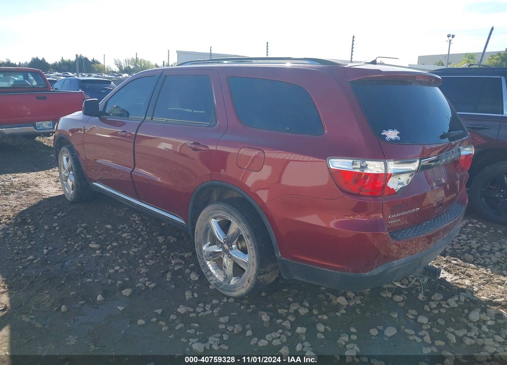 2013 DODGE DURANGO SXT VIN: 1C4RDJAG4DC698498