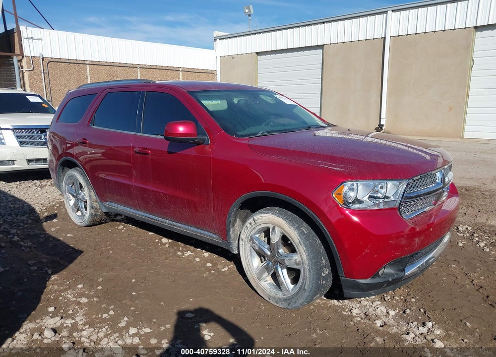2013 DODGE DURANGO SXT VIN: 1C4RDJAG4DC698498