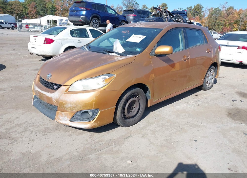 2009 TOYOTA MATRIX S VIN: 2T1KE40E69C030510
