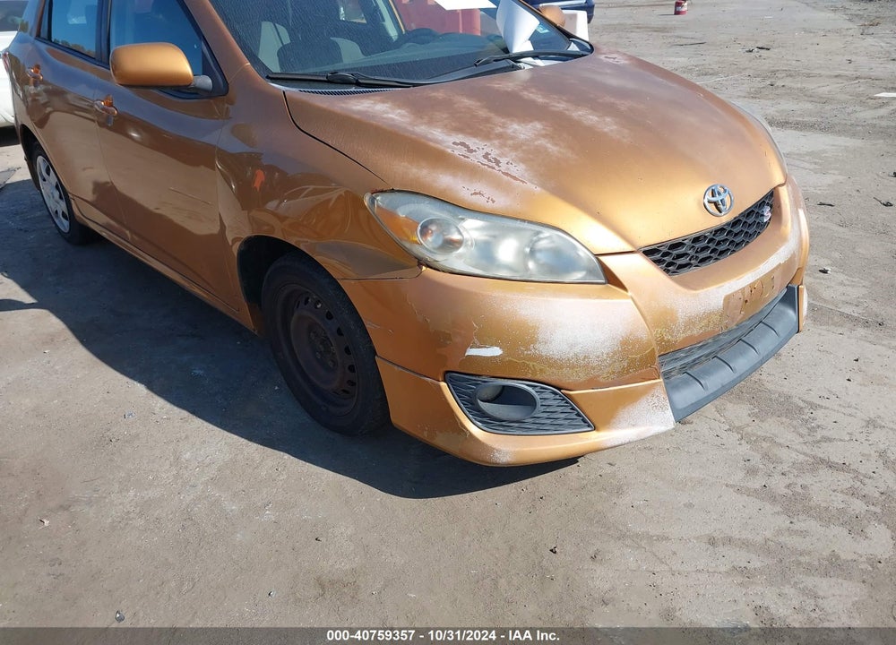 2009 TOYOTA MATRIX S VIN: 2T1KE40E69C030510