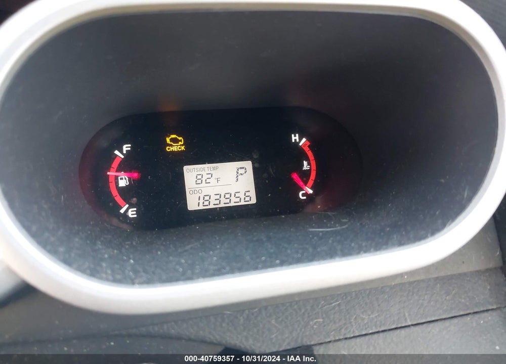 2009 TOYOTA MATRIX S VIN: 2T1KE40E69C030510