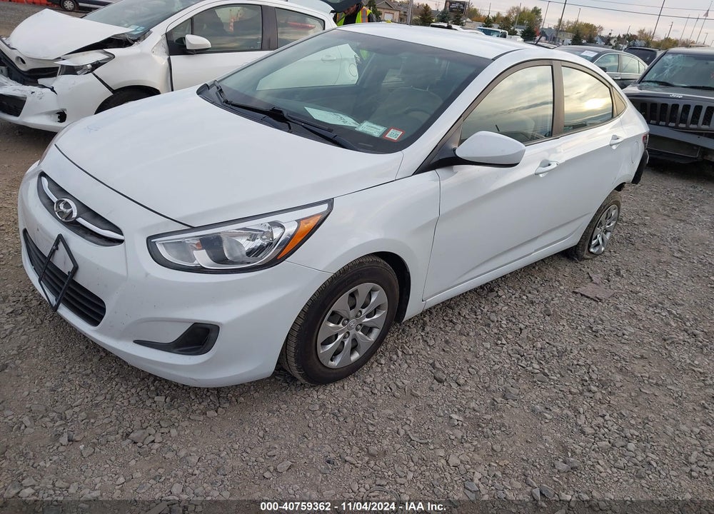 2017 HYUNDAI ACCENT SE VIN: KMHCT4AE3HU366637