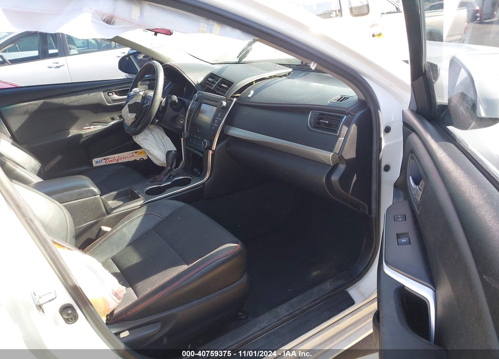 2017 TOYOTA CAMRY SE VIN: 4T1BF1FKXHU424193